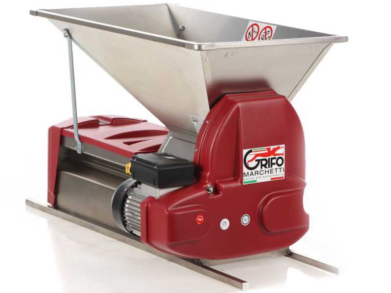 Grifo Deni INOX - Denocciolatrice elettrica - Con protezioni incluse