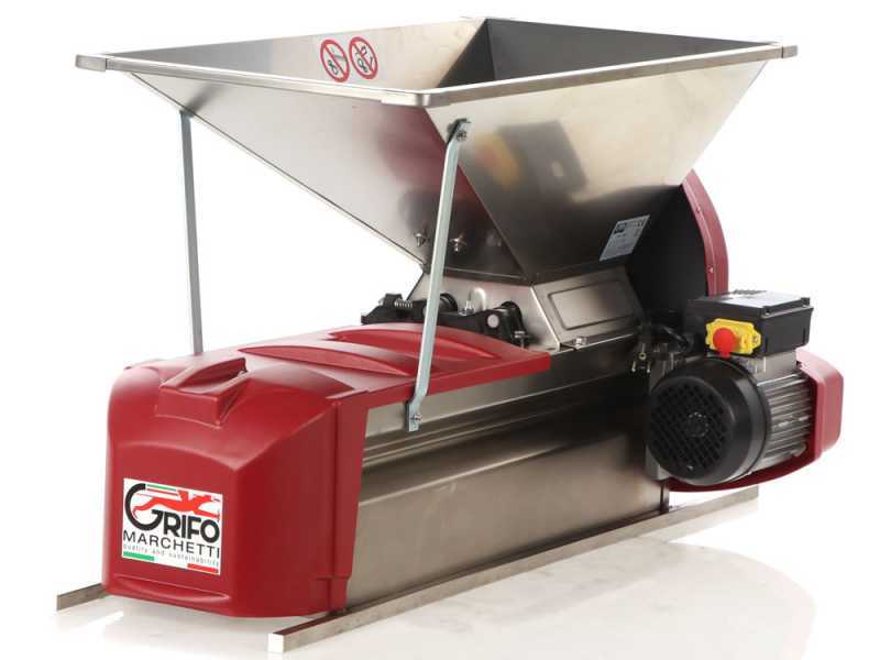 Grifo Deni INOX - Denocciolatrice elettrica - Con protezioni incluse