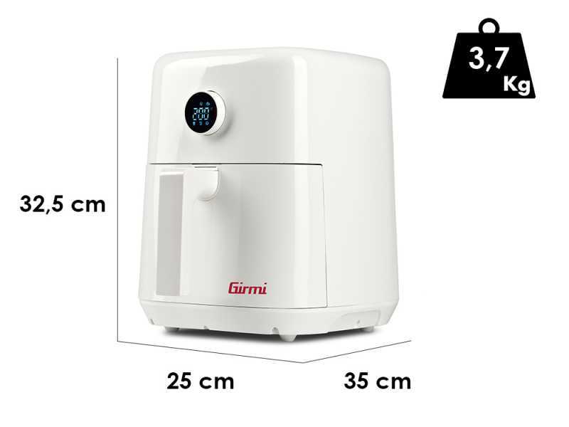 Girmi FG86 Ecofrit Easy - Friggitrice ad aria digitale 5L