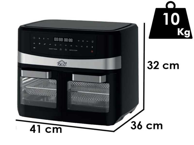 DCG FR3612D - Friggitrice ad aria digitale 12L