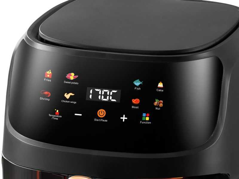 DCG FR3608BD - Friggitrice ad aria con display digitale 8L