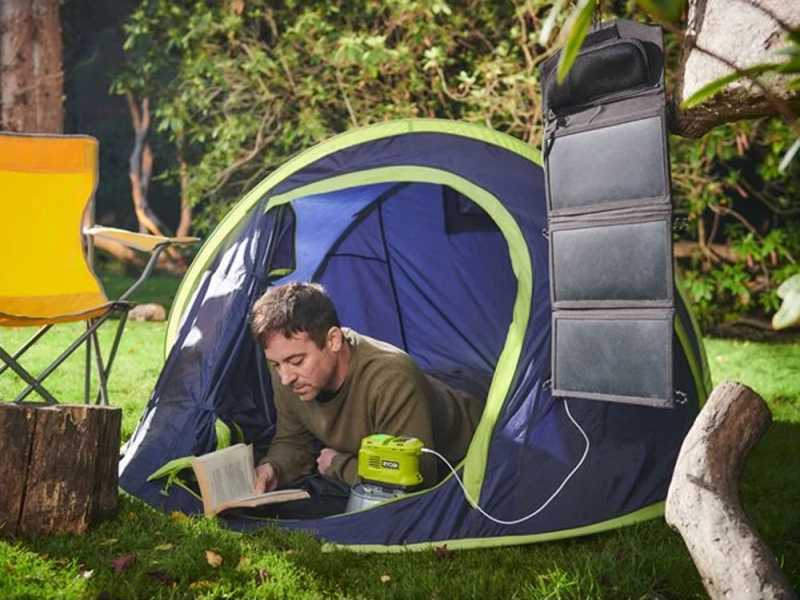 Ryobi RY18BI150B-0 - Inverter 18V - Potenza 150 W - Funzione caricabatterie - SENZA BATTERIA