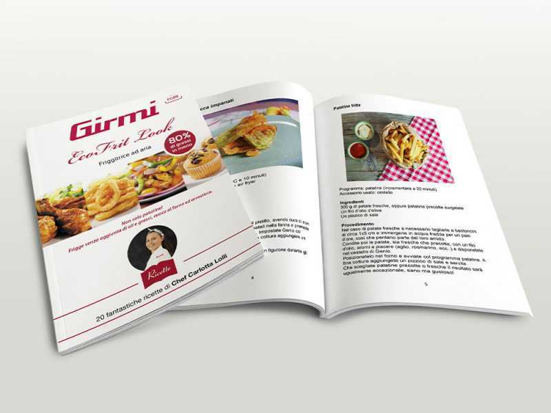 Girmi FG88 Ecofrit Look - Friggitrice ad aria digitale 6.5L