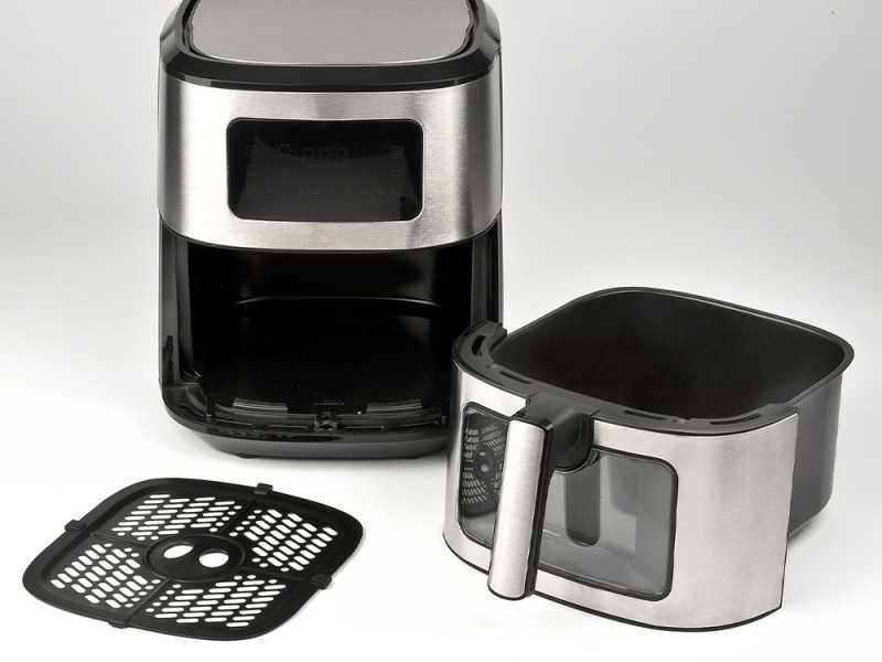 Girmi FG88 Ecofrit Look - Friggitrice ad aria digitale 6.5L