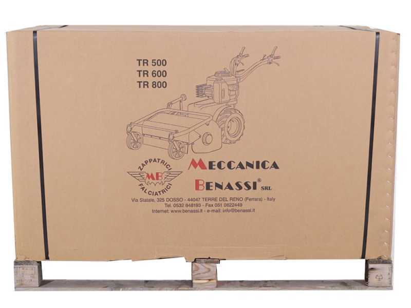 Meccanica Benassi TR 600 Hydro - Trinciaerba professionale a martelli - Cingolato - B&amp;S 3105E