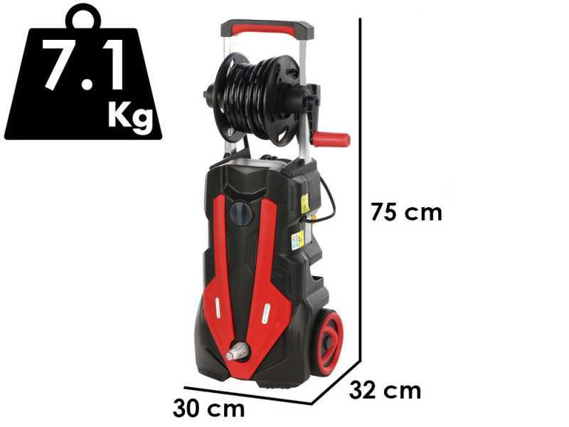 GeoTech Jetty 165 - Idropulitrice + Kit patio e spurgatubi - 165 bar - 450 l/h