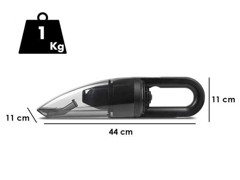 Girmi AP16 - Aspirapolvere portatile ricaricabile a batteria - 7.4V - 1.5Ah