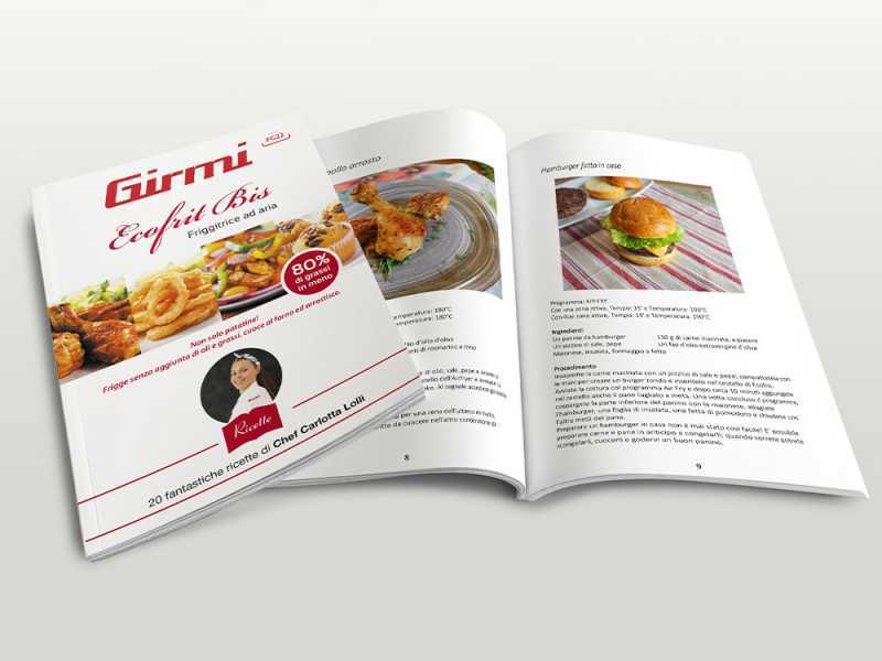 Girmi FG22 Ecofrit Bis - Friggitrice ad aria doppio cestello digitale 8L