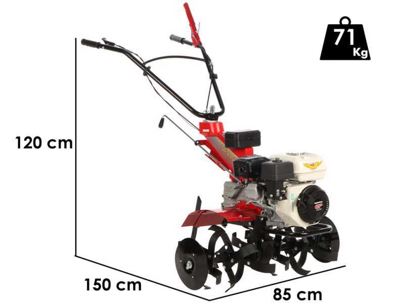 Meccanica Benassi RL 428 - Motozappa a benzina 6.5 HP - Honda GP200 196cc