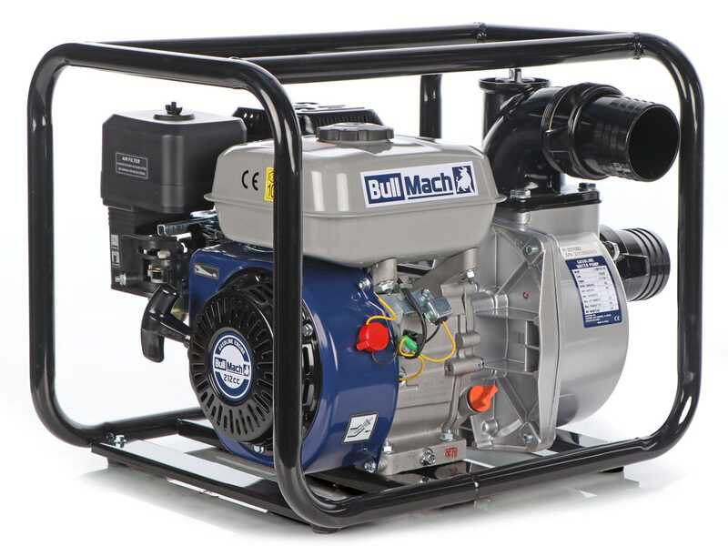 BullMach LYMPHIA 80 - Motopompa a scoppio - Raccordi da 80 mm