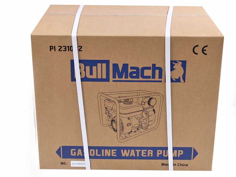BullMach LYMPHIA 80 - Motopompa a scoppio - Raccordi da 80 mm
