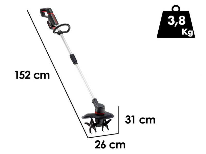 AL-KO TL 1820 - Motozappa a batteria - 18V 2,5Ah
