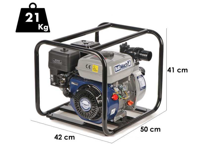 BullMach LYMPHIA 50 - Motopompa a scoppio  - Raccordi da 50 mm