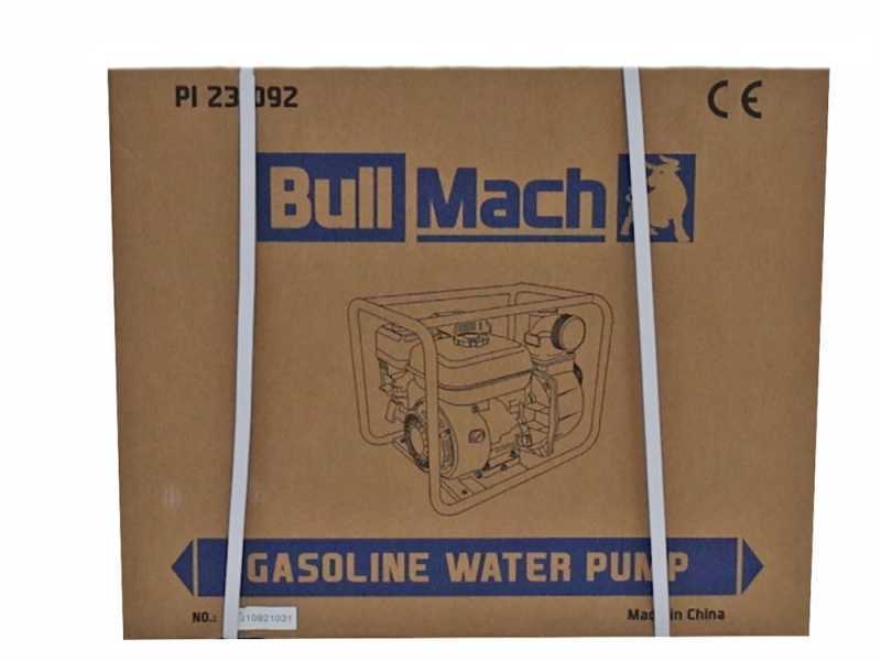 BullMach LYMPHIA 100 -  Motopompa a scoppio - Raccordi da 100 mm