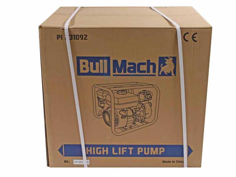 BullMach NAYLA 80 - Motopompa a scoppio alta prevalenza - Raccordi 80 mm