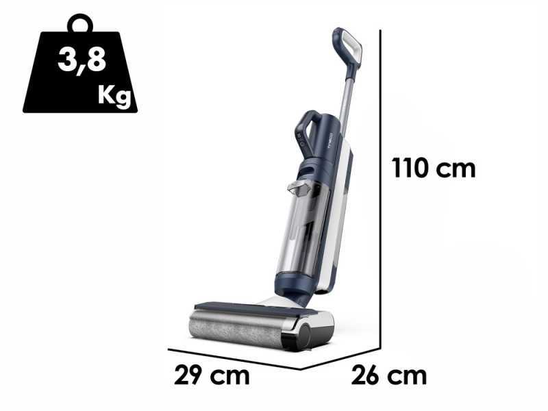Tineco Floor One S5 Combo Plus - Lavapavimenti a batteria e aspirabriciole - 3 in 1: lava, asciuga e aspira