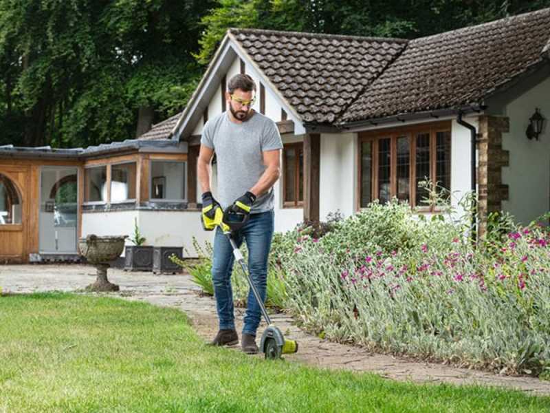 Ryobi RY18EGA-0 - Bordatore a batteria - 18V - SENZA BATTERIA E CARICABATTERIE
