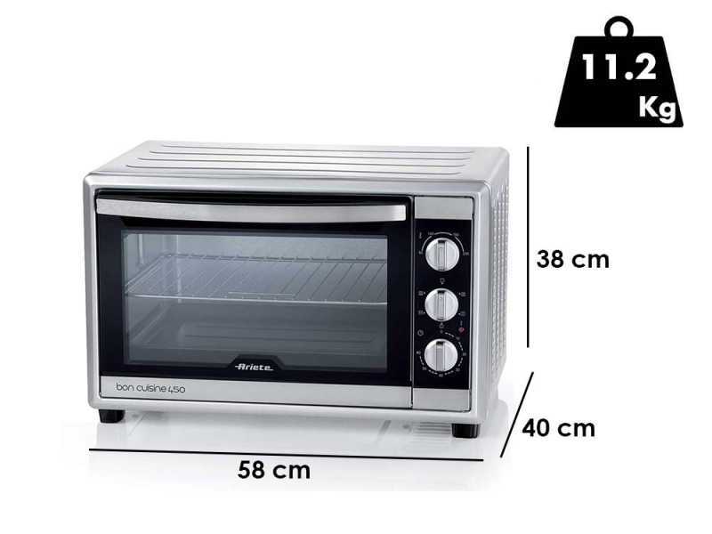 Ariete Bon Cuisine 450 - Forno elettrico ventilato con girarrosto - 45L 1800W