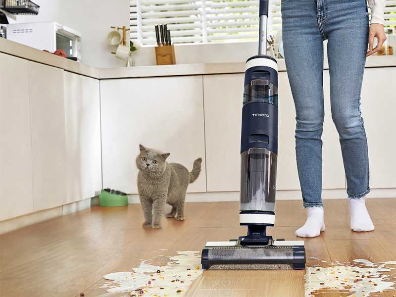 Tineco Floor One S3 Extreme - Lavapavimenti a batteria smart - 3 in 1: lava, asciuga e aspira