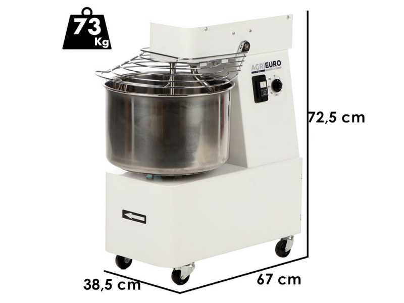 Impastatrice a spirale Mixer 1500 S - Da 12 Kg 1 velocit&agrave;