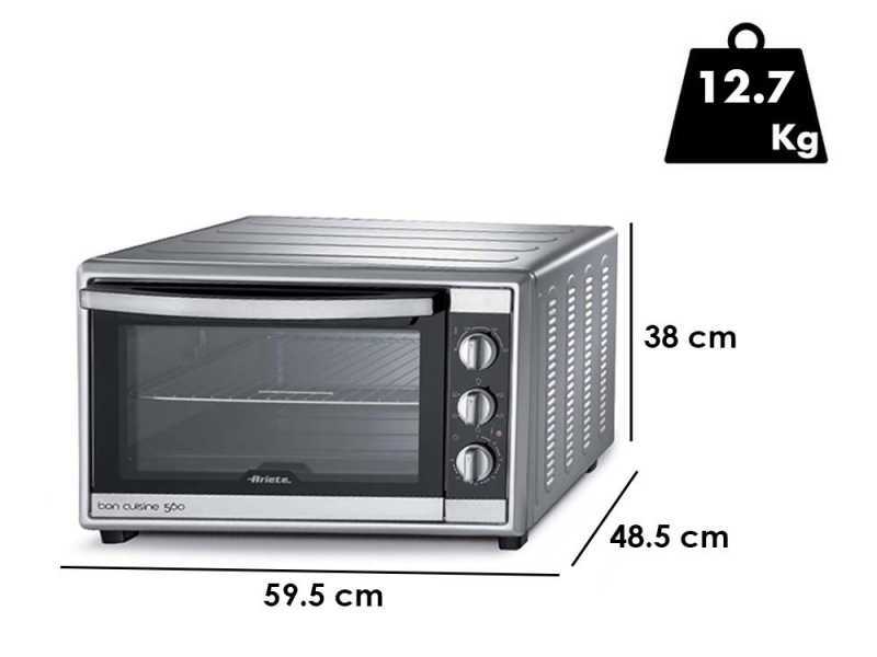 Ariete Bon Cuisine 560 - Forno elettrico ventilato con girarrosto - 56L 2200W