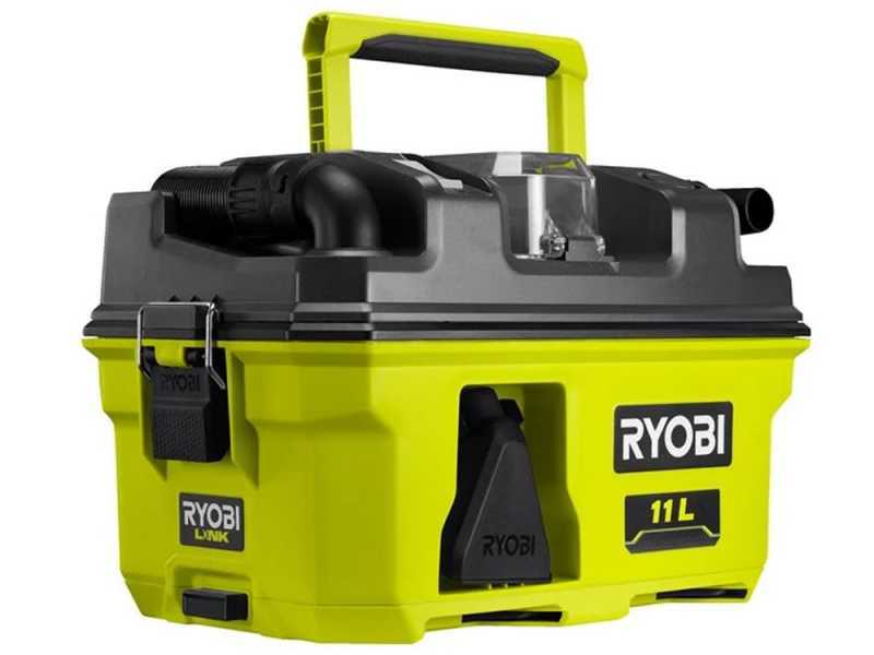Ryobi RV1811-0 - Aspiratore solidi e liquidi portatile a batteria - SENZA BATTERIA E CARICABATTERIE