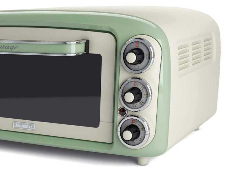 Ariete Vintage Verde - Forno elettrico statico - 18L 1380W