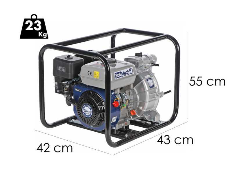 BullMach NERINA 50 - Motopompa a scoppio acque sporche - Raccordi 50 mm
