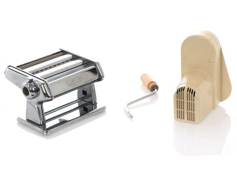 Imperia Titania New Electric iPasta Beige - Macchina per la pasta elettrica in INOX 80W