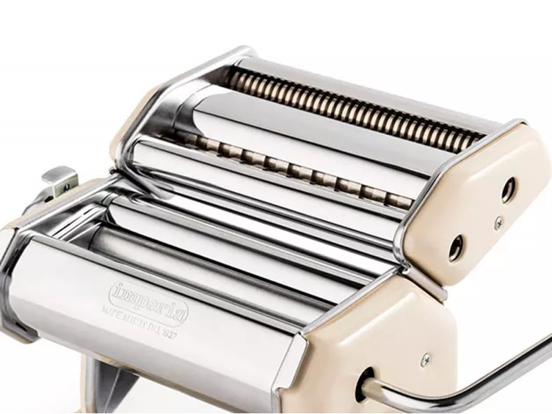 Imperia iPasta T.2/6,5 mm Crema - Macchina per la pasta manuale in INOX