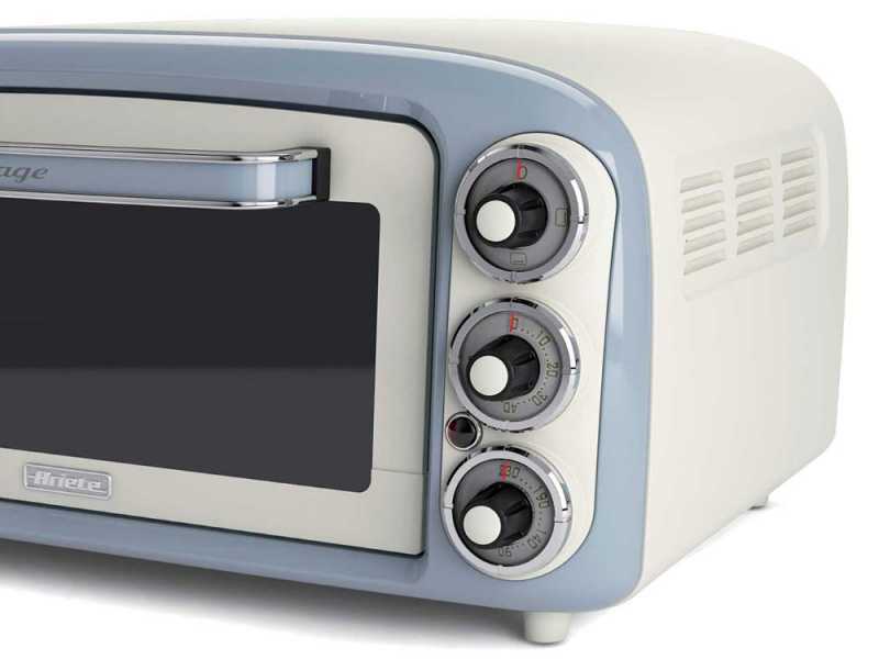 Ariete Vintage Celeste - Forno elettrico statico - 18L 1380W