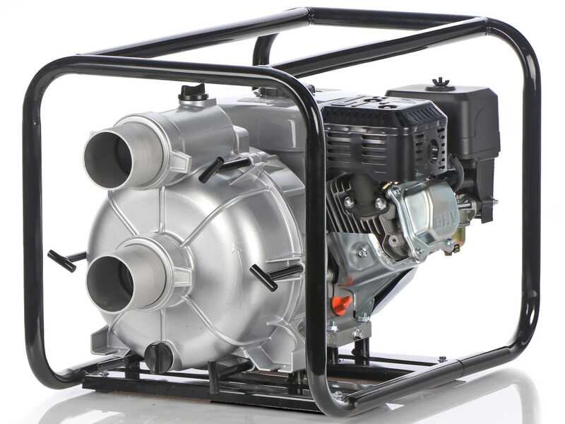 BullMach NERINA 80 - Motopompa a scoppio acque sporche - Raccordi 80 mm