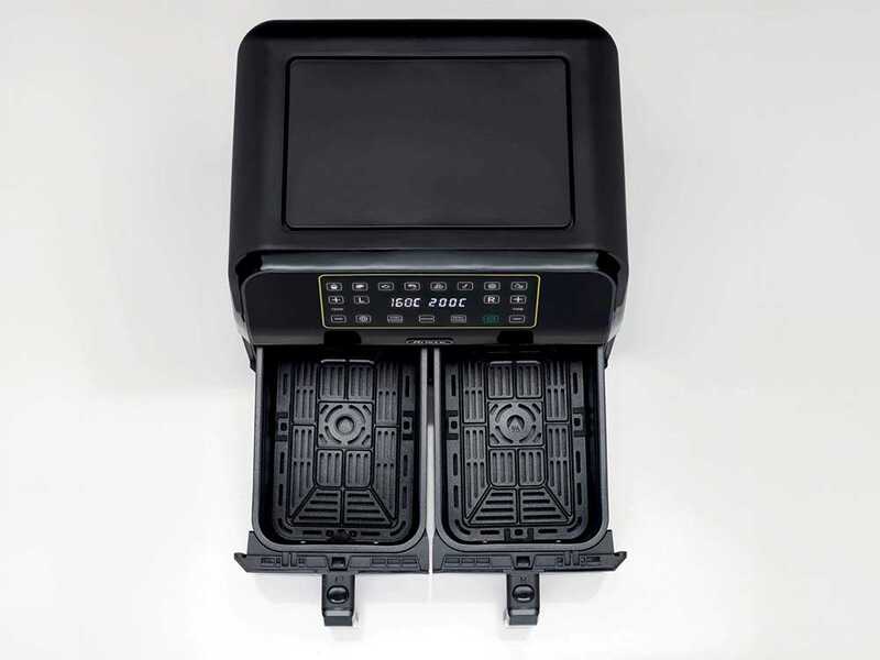 Ariete 4623 Airy Fryer Dual - Friggitrice ad aria doppio cestello digitale 8L