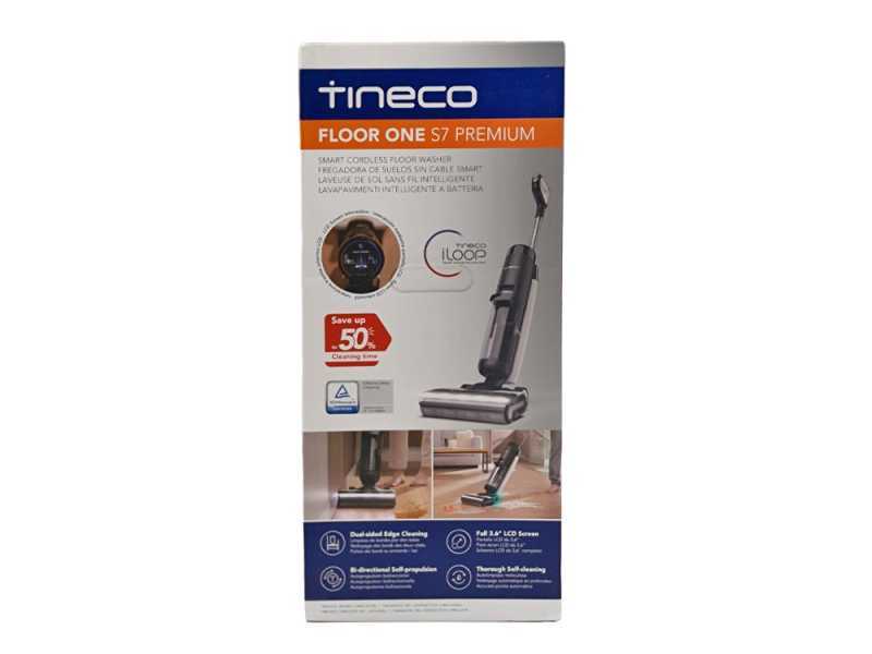 Tineco Floor One S7 Premium - Lavapavimenti a batteria smart - 3 in 1: lava, asciuga e aspira