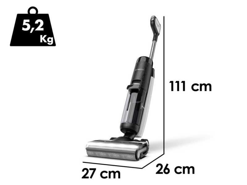 Tineco Floor One S7 Premium - Lavapavimenti a batteria smart - 3 in 1: lava, asciuga e aspira