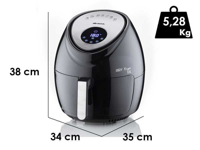 Ariete 4618/00 Airy Fryer XXL Nero - Friggitrice ad aria 7L
