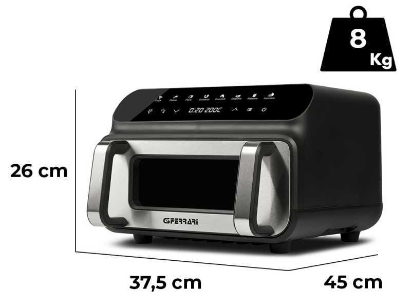 G3 Ferrari Friggisano BBQ - Friggitrice ad aria multifunzione 10L