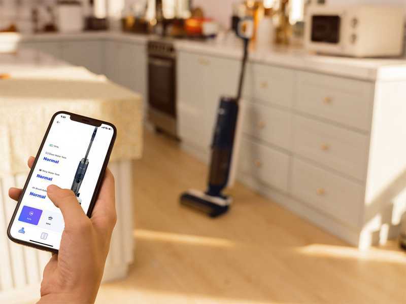 Tineco Floor One S6 Pet - Lavapavimenti a batteria smart - 3 in 1: lava, asciuga e aspira