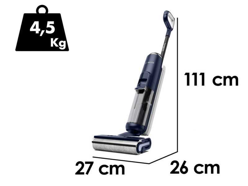Tineco Floor One S6 Pet - Lavapavimenti a batteria smart - 3 in 1: lava, asciuga e aspira