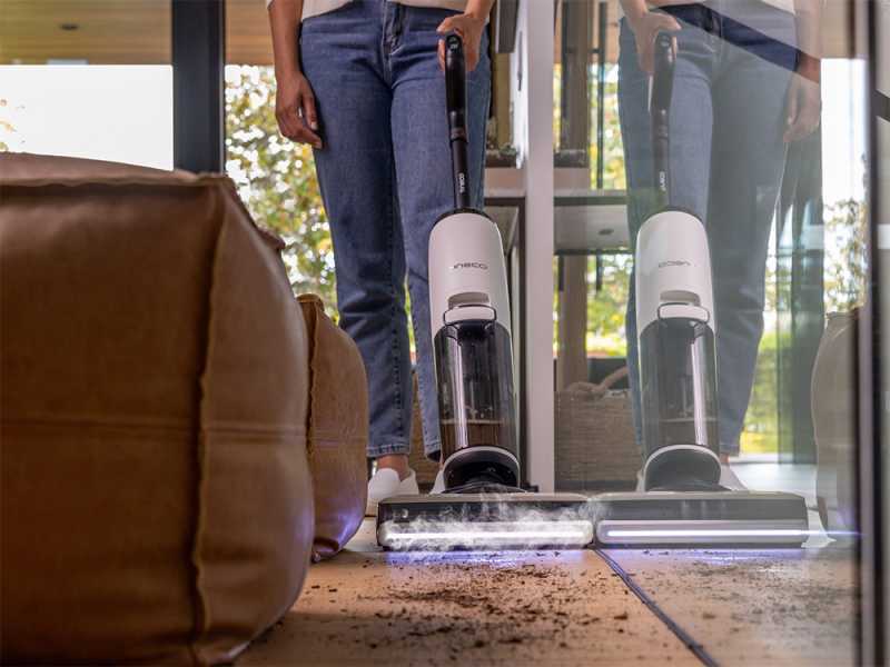 Tineco Floor One S7 Steam Plus - Lavapavimenti a vapore smart - 3 in 1: lava, aspira e vaporizza