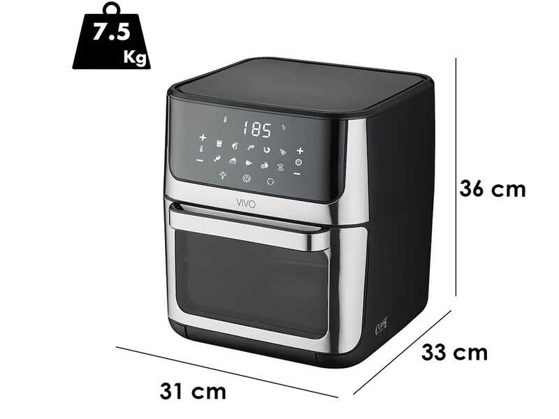 Classe VIVO Air Fryer - Friggitrice ad aria digitale 12L