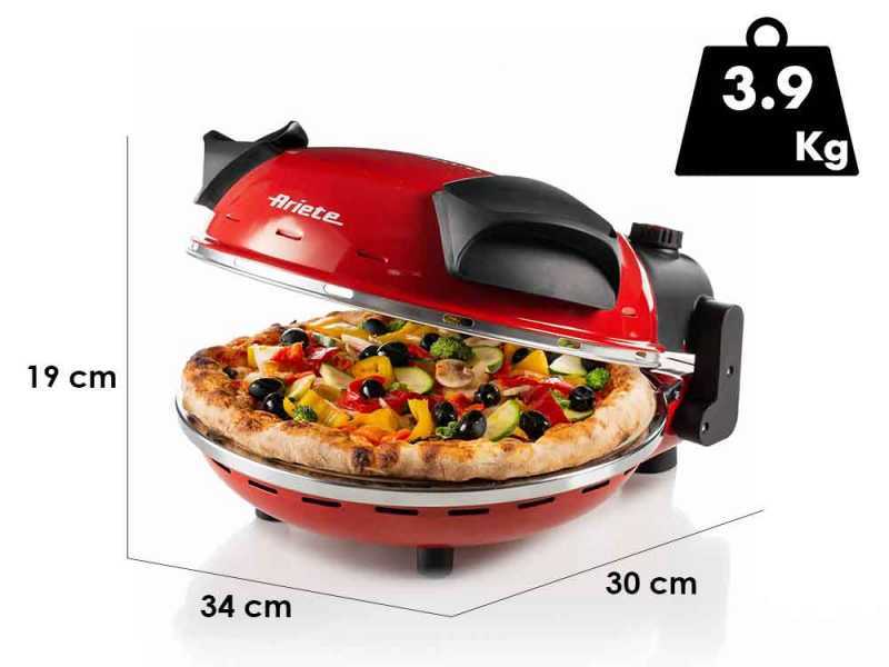 Ariete 0909 Rosso - Forno Pizza Elettrico