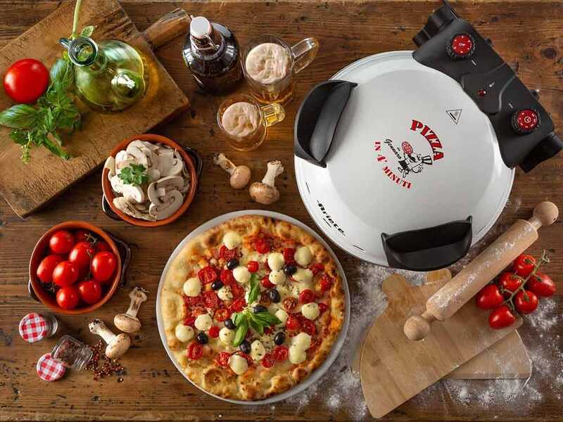 Ariete 0918 Bianco - Forno Pizza Elettrico - Pietra biscotto