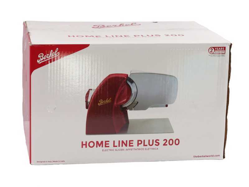 Berkel Home Line Plus 200 Rosso Opaco - Affettatrice con lama 195 mm