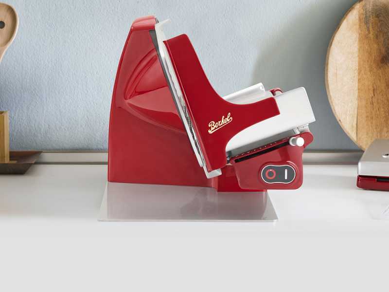 Berkel Home Line Plus 200 Rosso Opaco - Affettatrice con lama 195 mm
