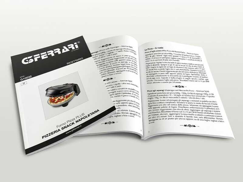 G3 Ferrari Pizzeria Snack Napoletana EVO Nero - Forno Pizza Elettrico - Pietra refrattaria