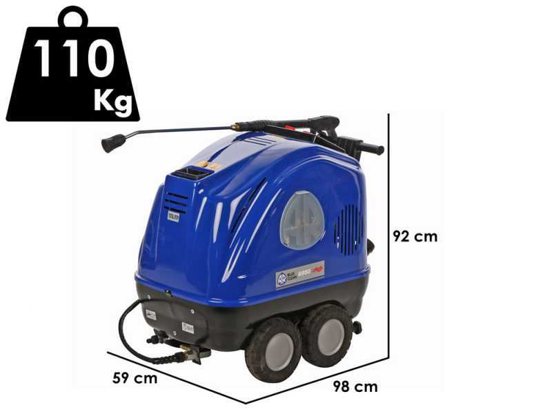Annovi &amp; Reverberi 6950 - Idropulitrice ad acqua calda - 180 bar - 900 l/h