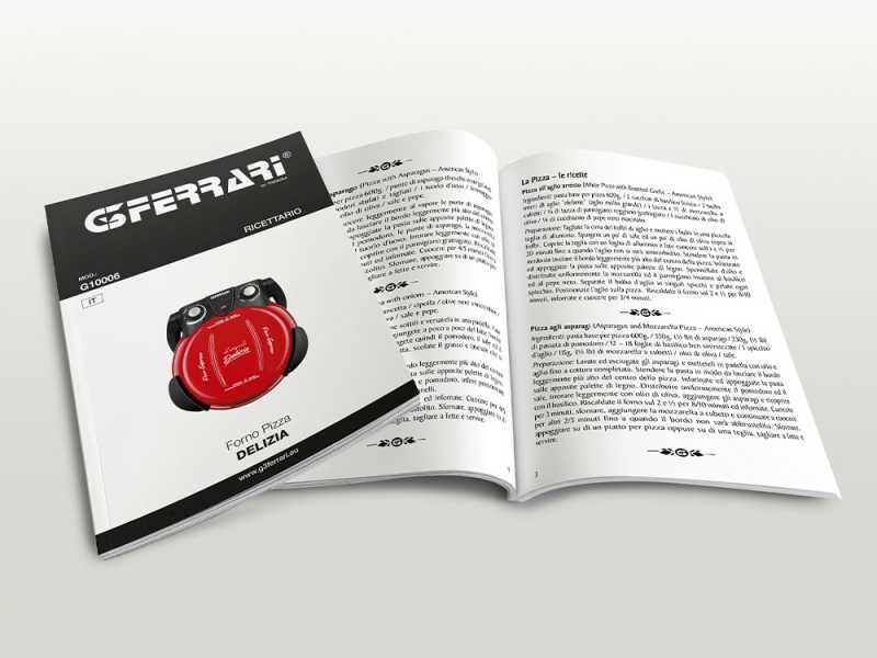 G3 Ferrari Delizia Rosso - Forno Pizza Elettrico