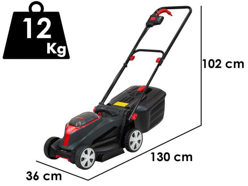 AL-KO 32.1 Li Easy - Tagliaerba  a batteria - Taglio 32 cm - 2x 18V/2,5Ah