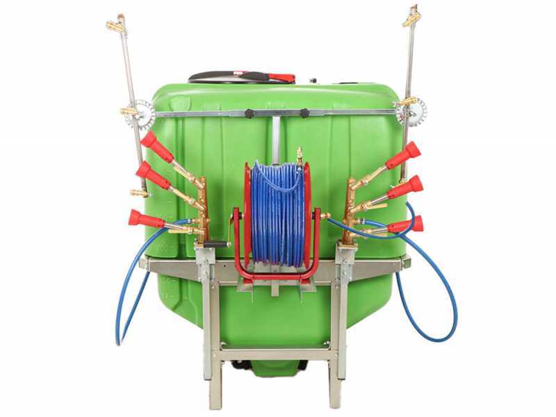 Sbaraglia Spray 600L - Gruppo botte per irrorazione a trattore - Pompa AR713